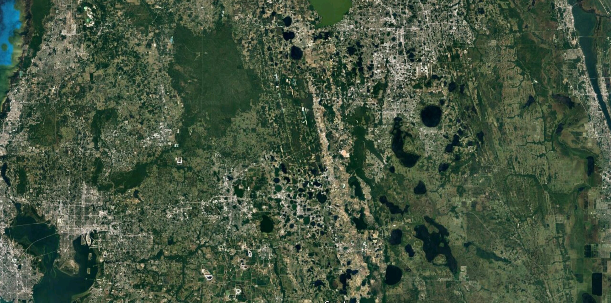 Florida Satellite Maps-Closeup