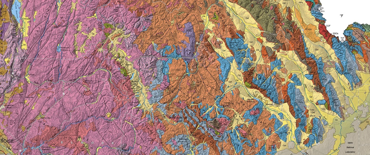 Geologic Map Idaho