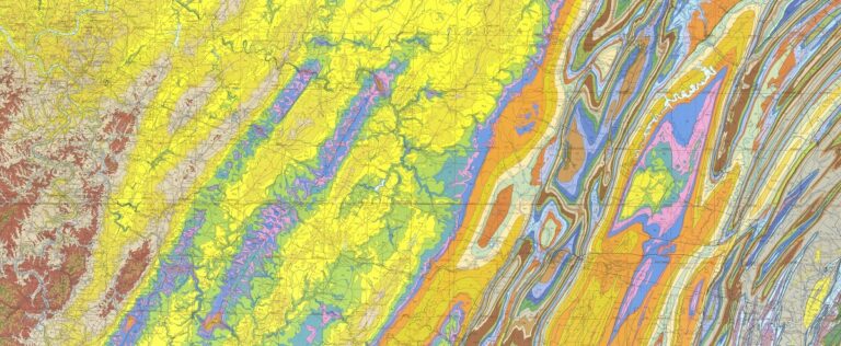 Geologic Map Pennsylvania