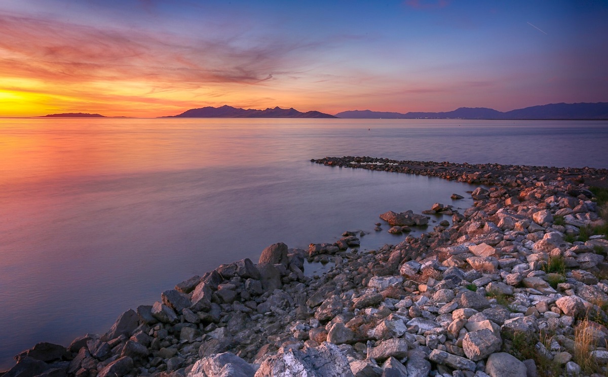 Largest Lakes-Great Salt Lake