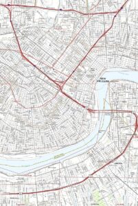 New Orleans Louisiana 2020-USGS Topographic Map