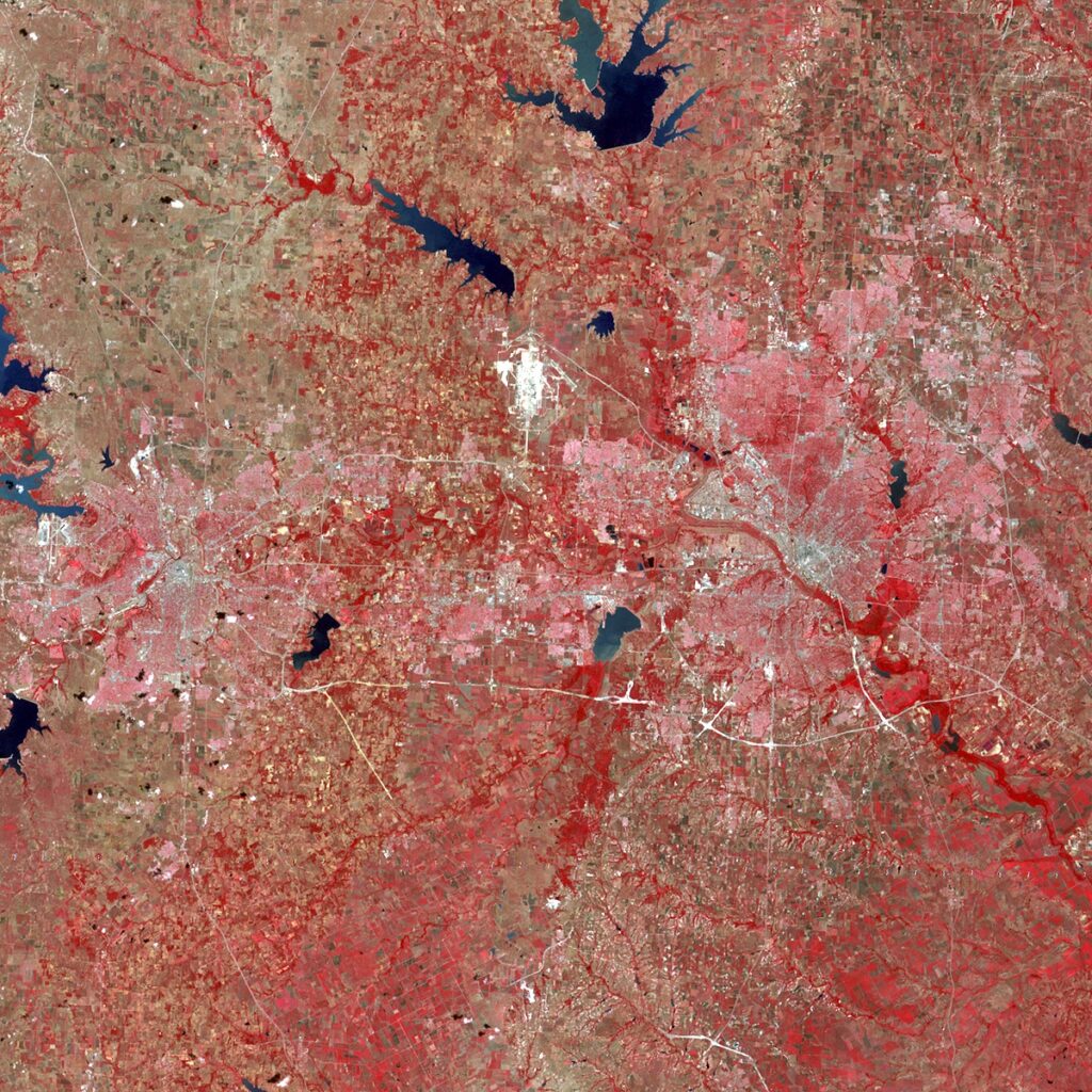 Satellite Maps-First Landsat Image