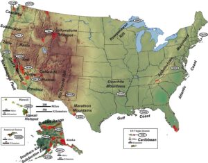 Tectonic Maps-USA