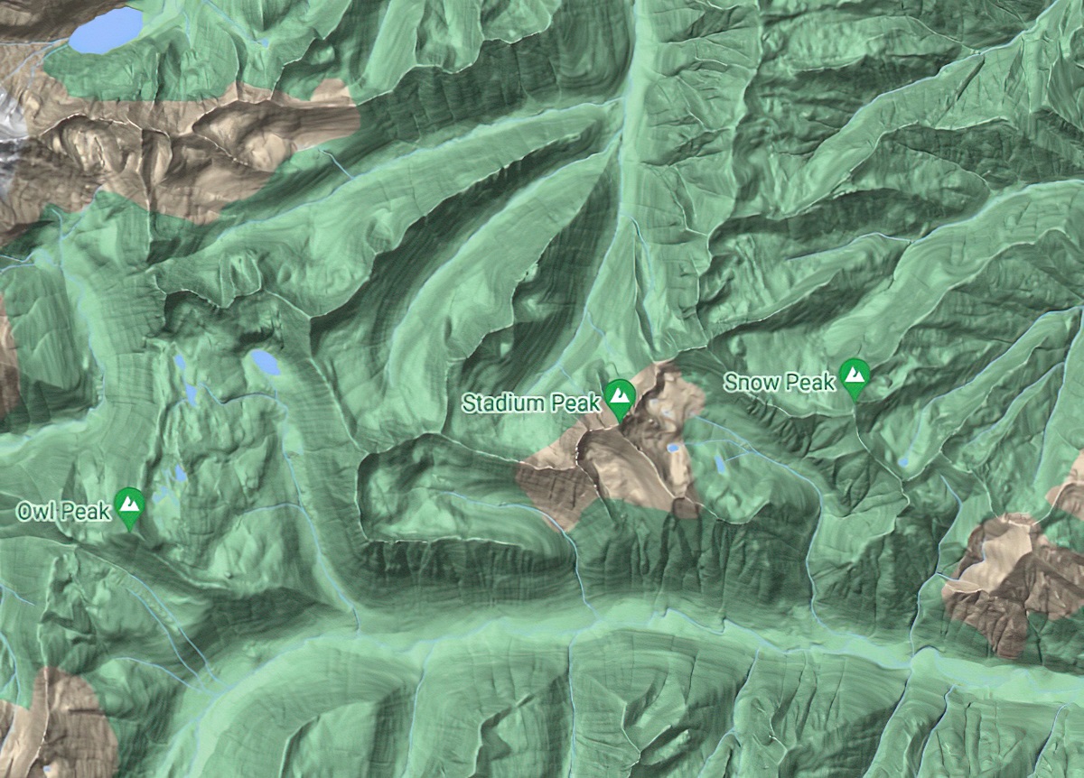 Terrain Maps-Montana