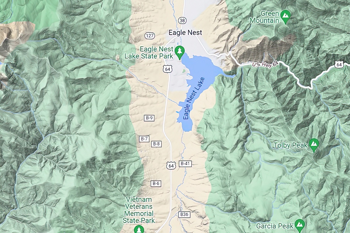 Terrain Maps-New Mexico