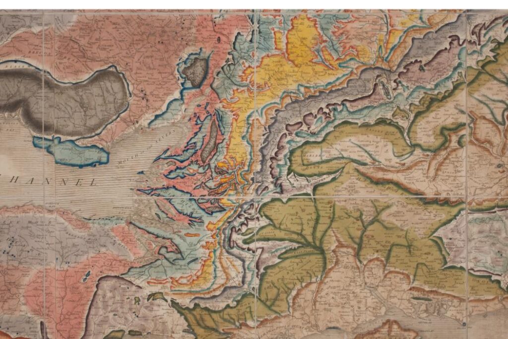 William Smith First Geologic Map