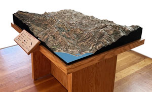 Custom Watershed 3D Map