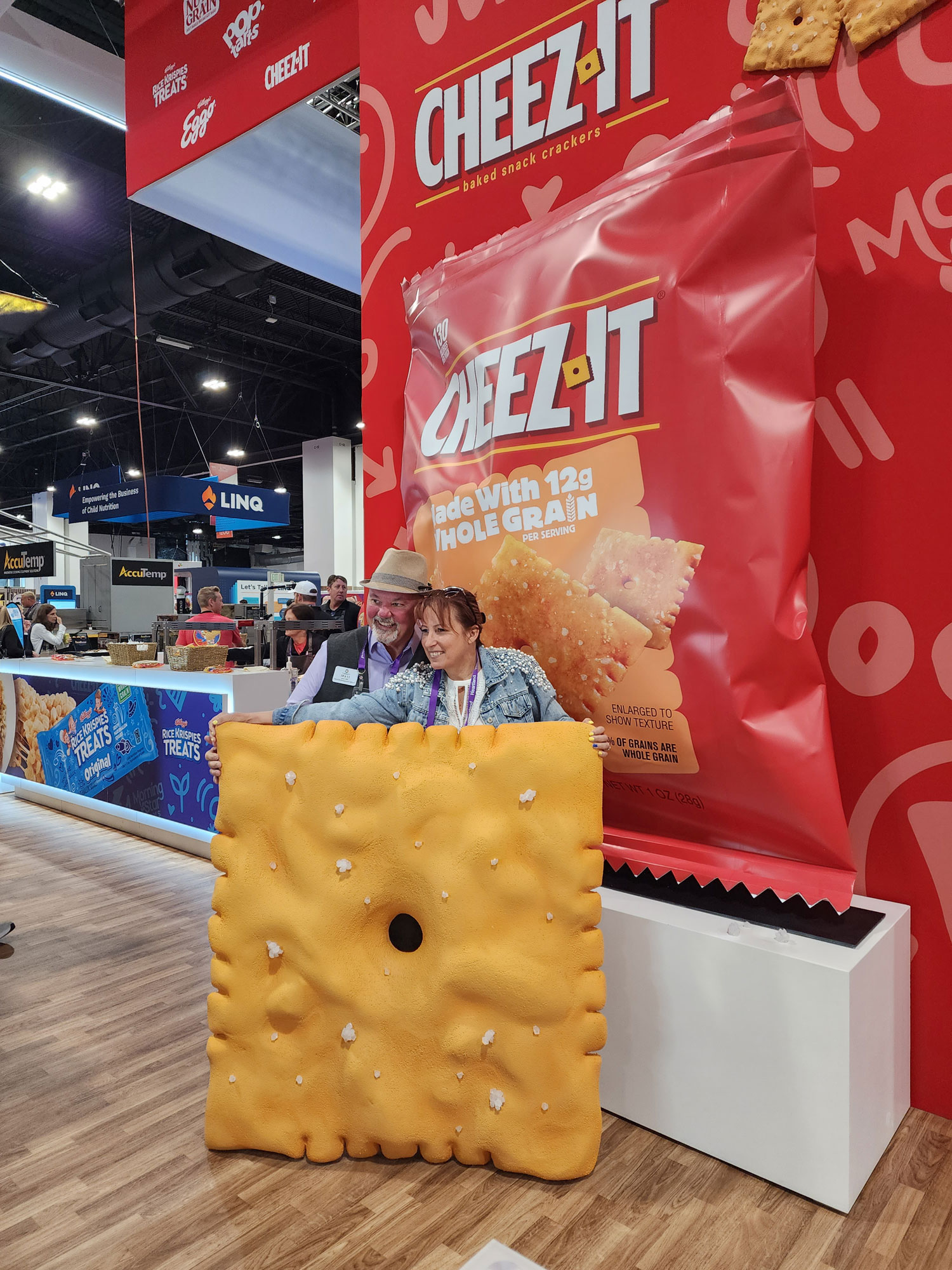 Cheez-It giant product replica