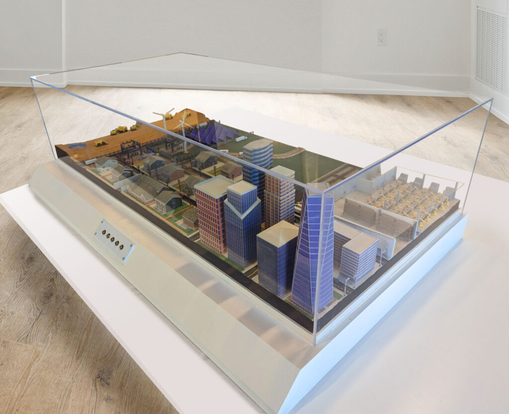 Cisco futuristic architectural model