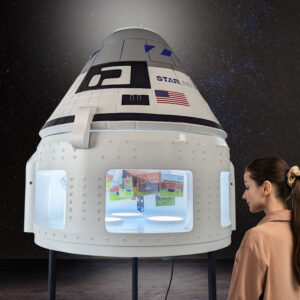Boeing Starliner 1000 spaceship replica