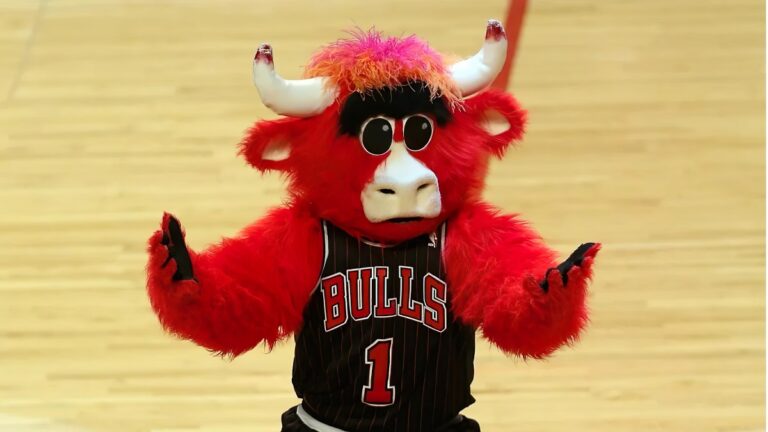 NBA Mascots-Benny The Bull