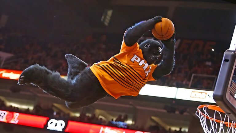 NBA Mascots-Gorilla
