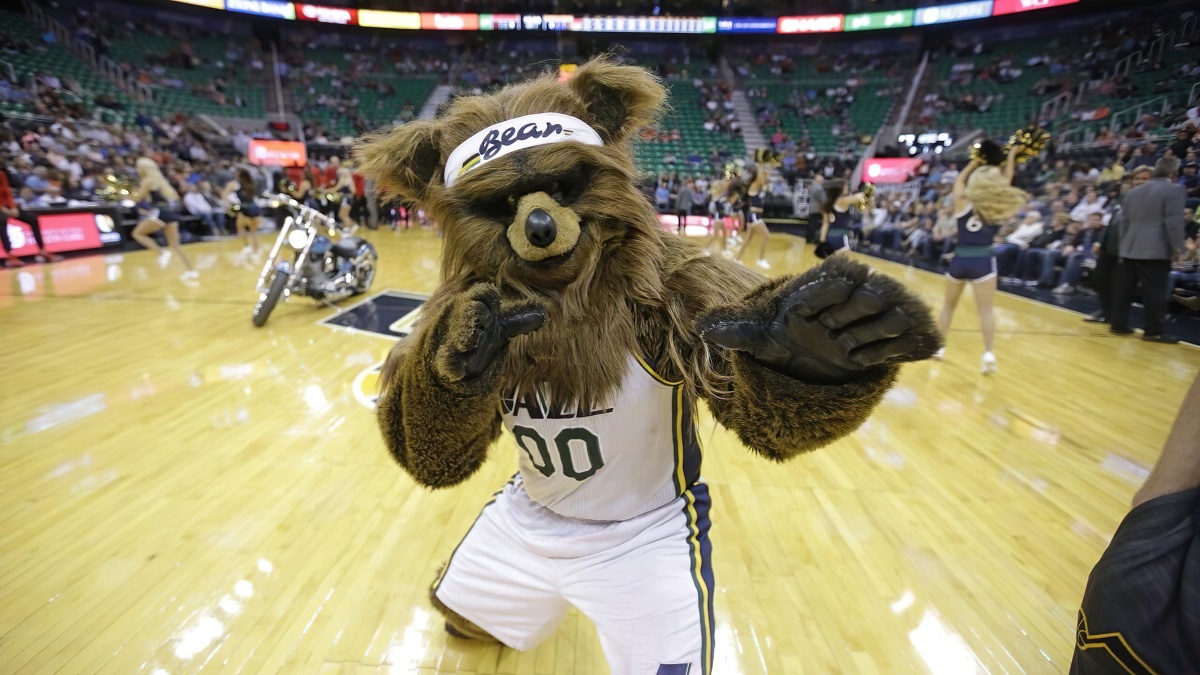 NBA Mascots-Jazz Bear