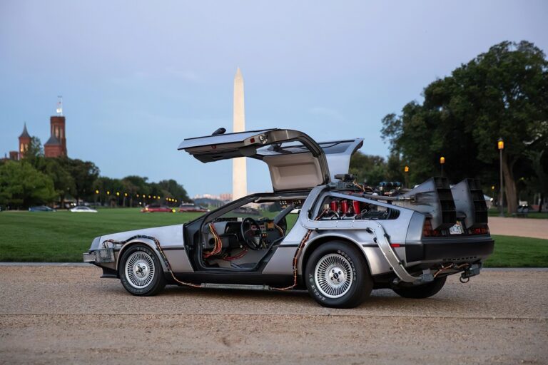 Delorean Movie Prop-Back-to-the-future