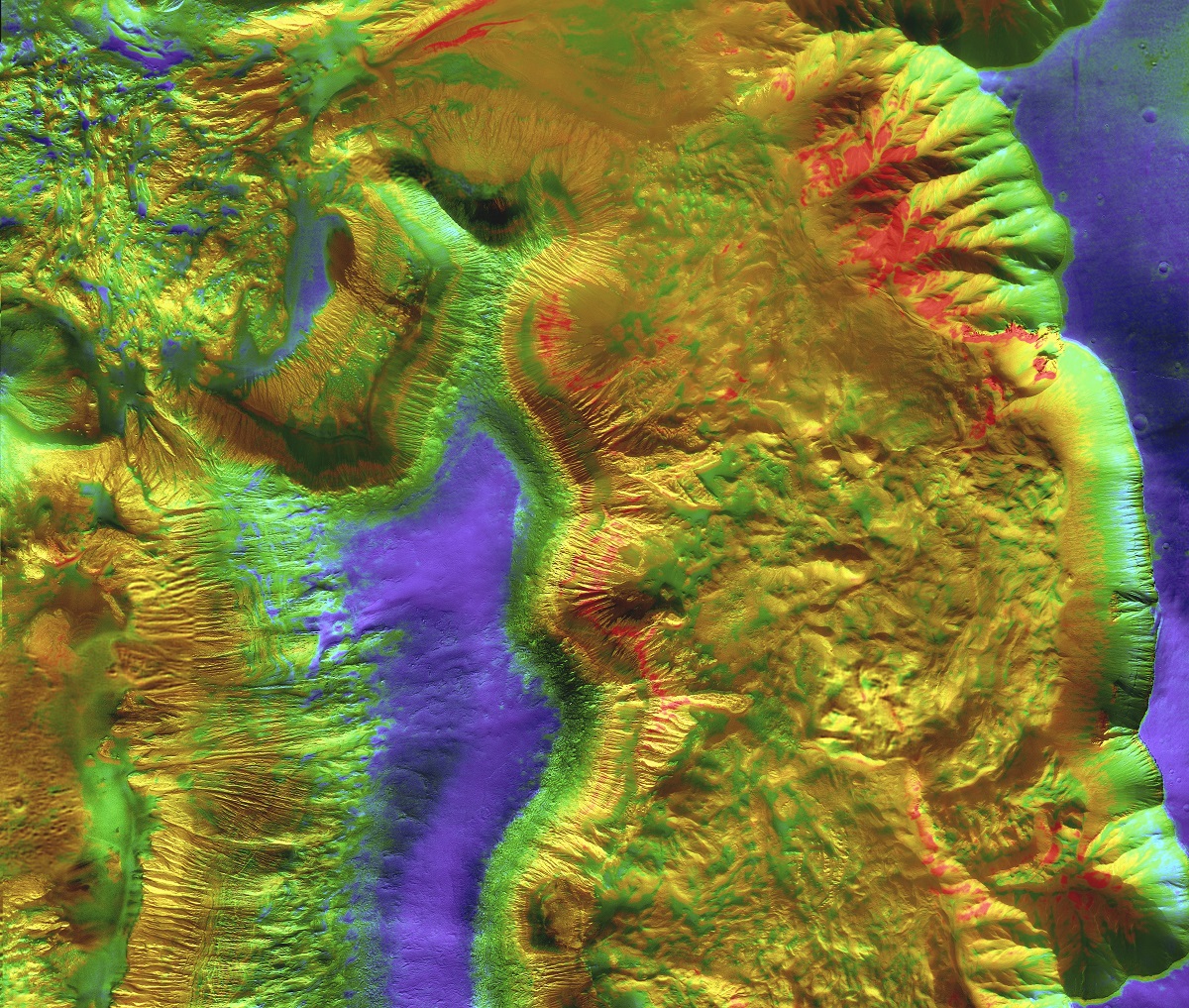 Hebes Chasma