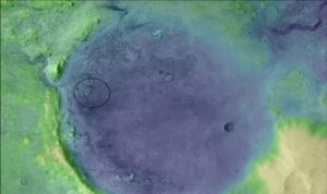 Jezero Crater Ancient Lakeshore