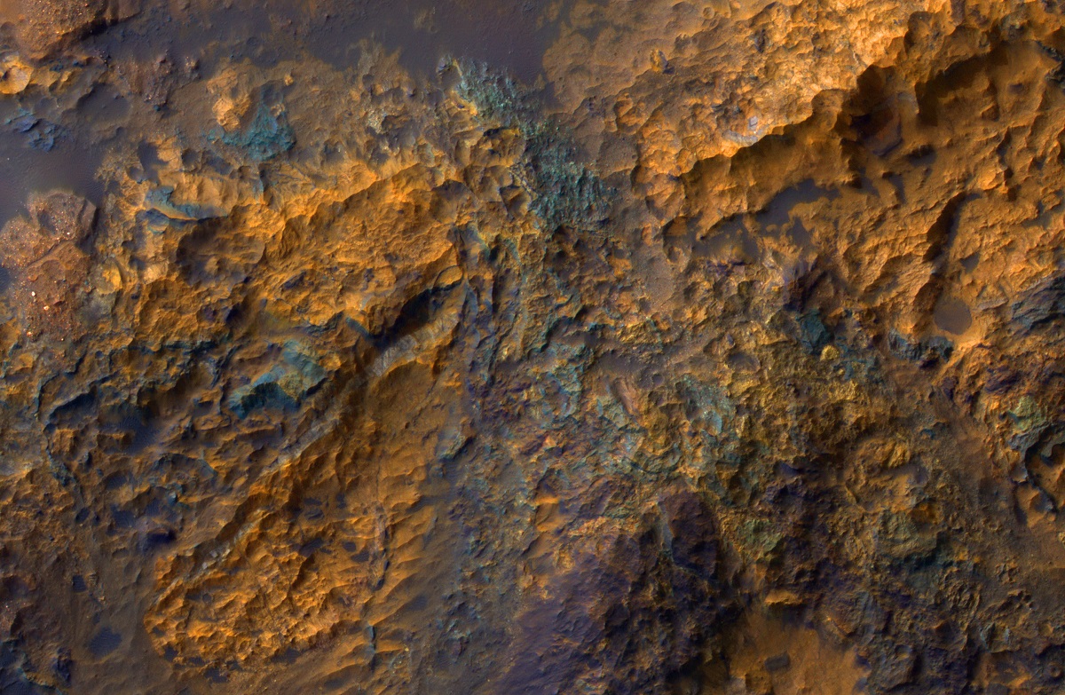Luki Crater in the Southern highlands