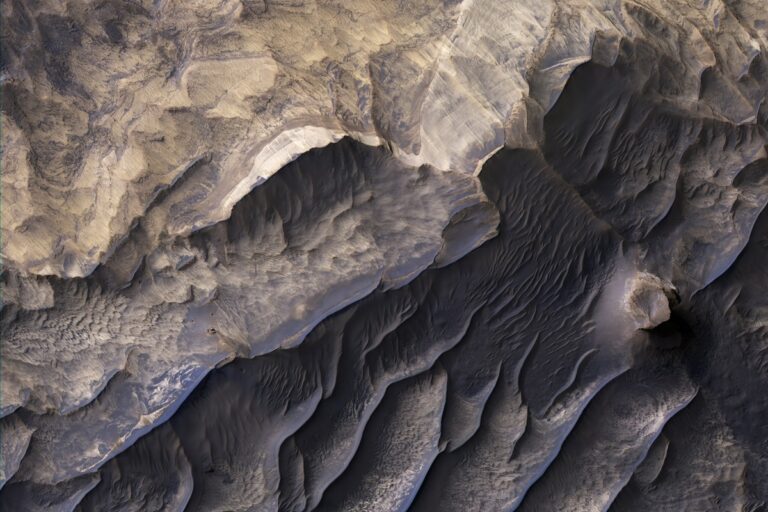 Sandstone in West Candor Chasma