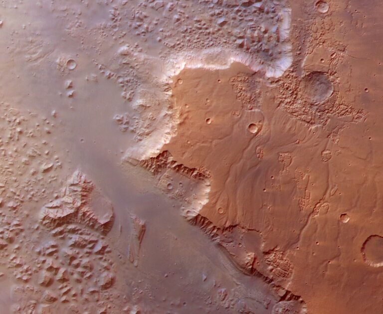 Southern Part of Valles Marineris Called Eos Chasma