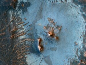 The Gemstone Floor of Noctis Labyrinthus