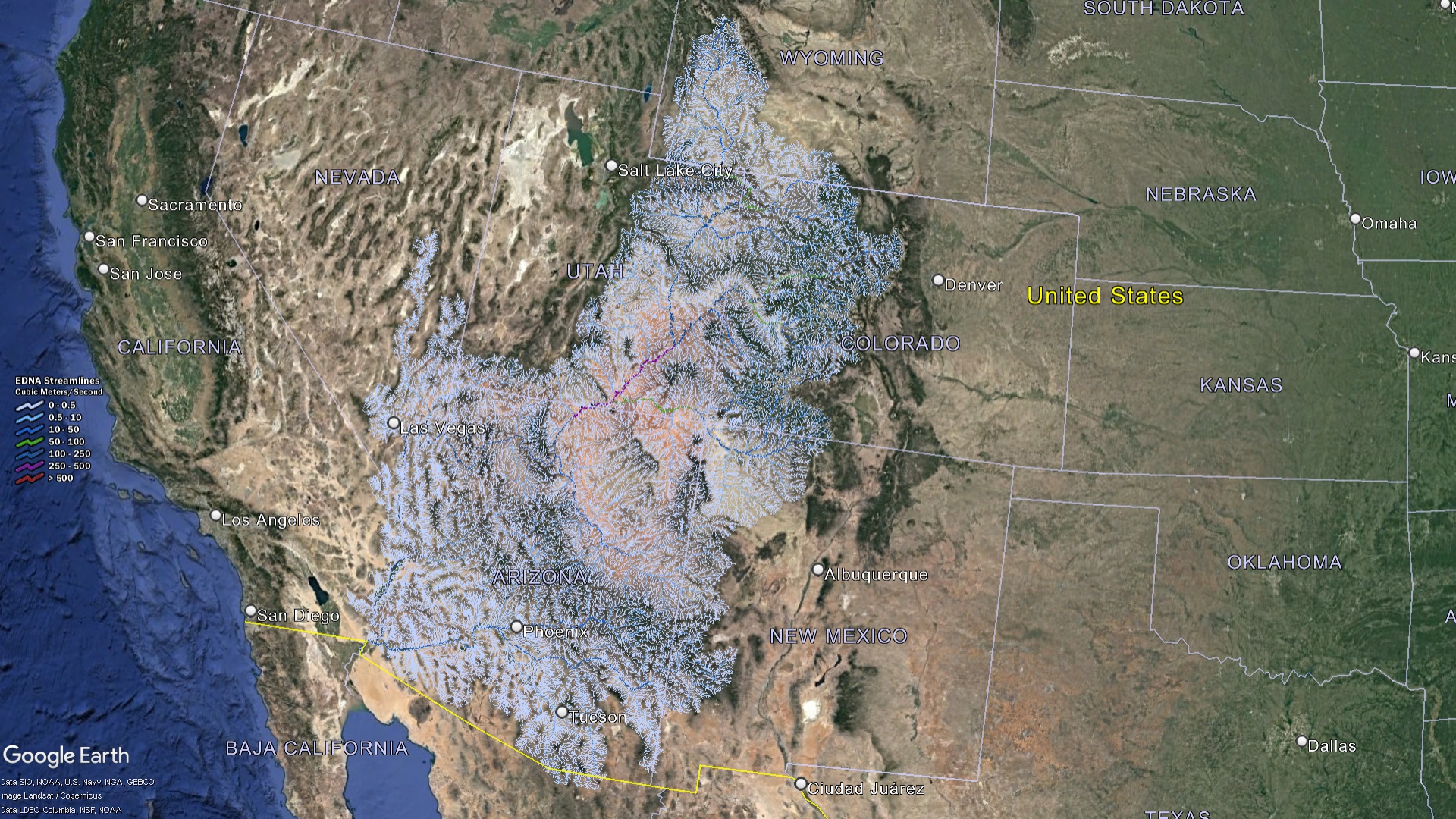 Colorado Watershed Streams