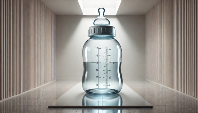 Oversized baby bottle event display concept