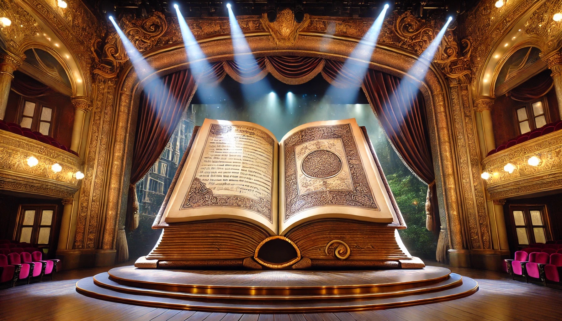 Giant Book Stage Prop 1