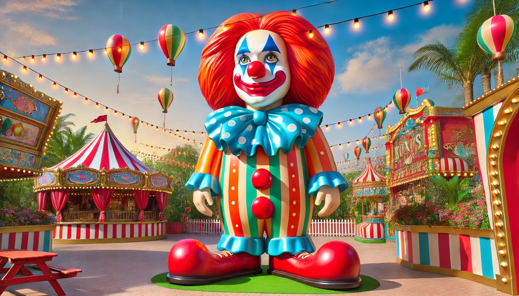 Giant Clown Prop 1