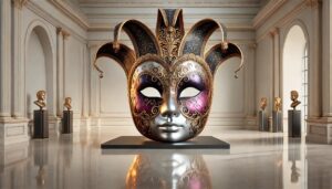 Giant Masquerade Mask Prop 1