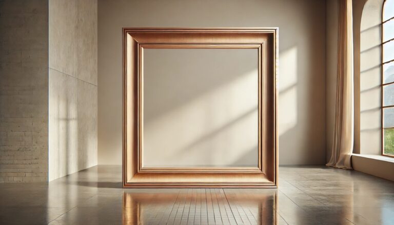 Giant Picture Frame Prop - WhiteClouds