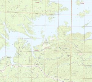 3D Topographic Map of Arkansas-McGraw-Mountain