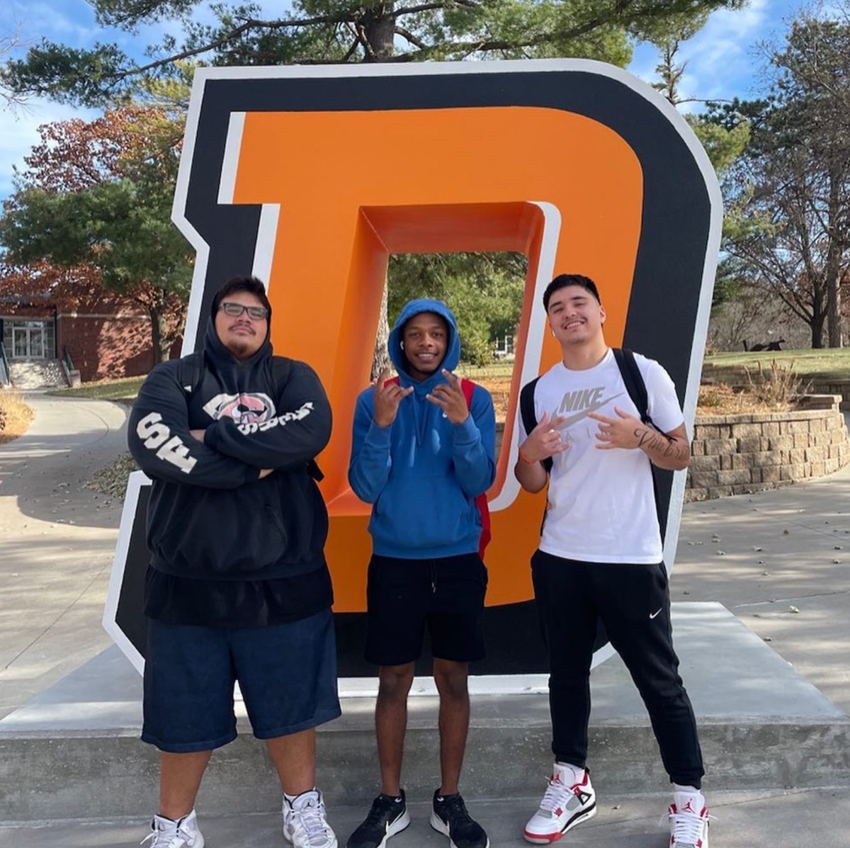 Doane Large Metal College Letters