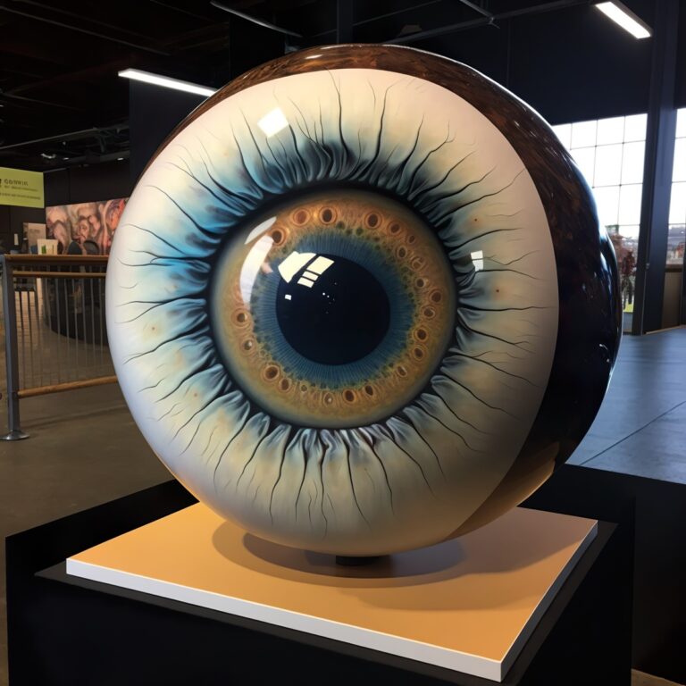 Giant Eyeball Prop