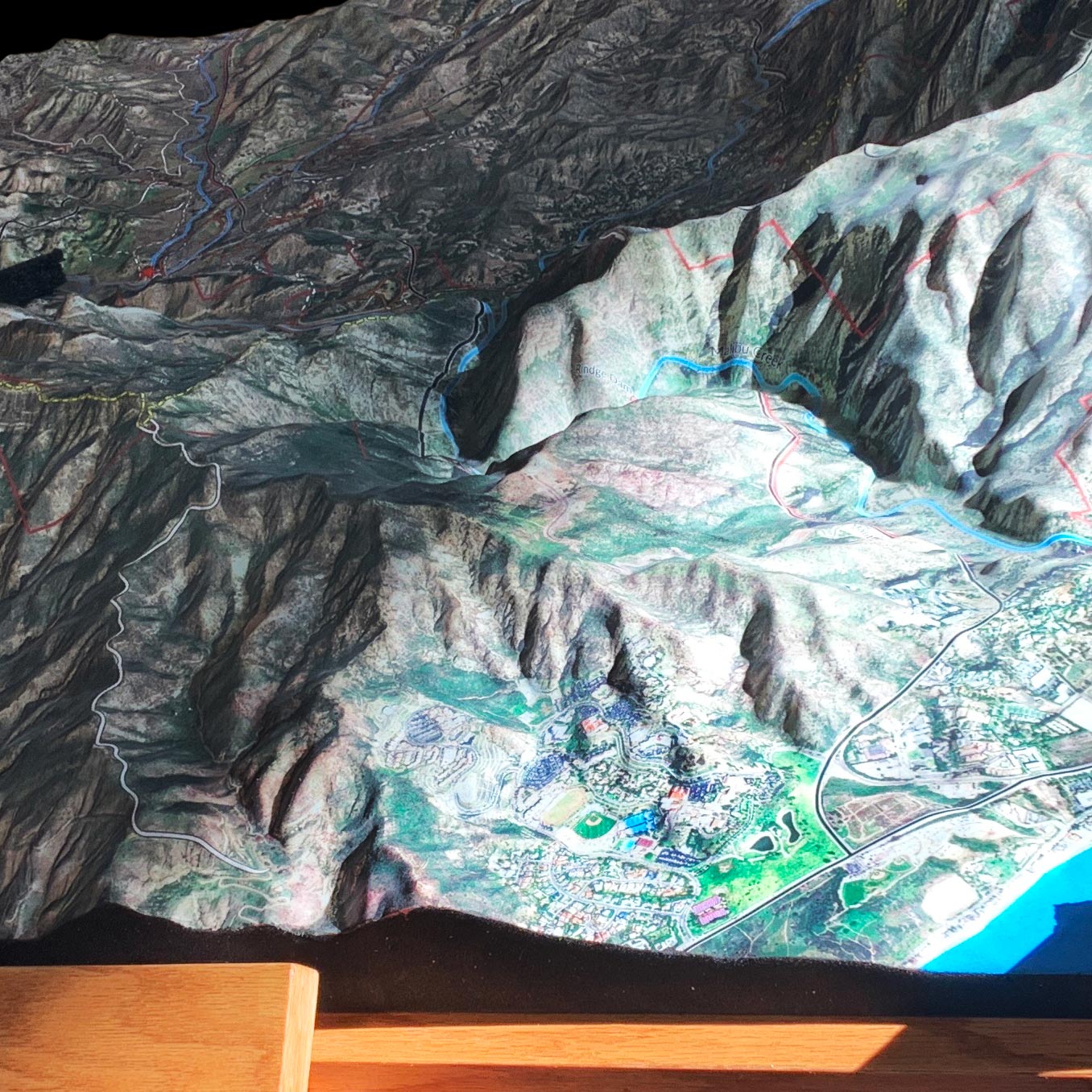 Malibu Creek Visitors Center 3D Map