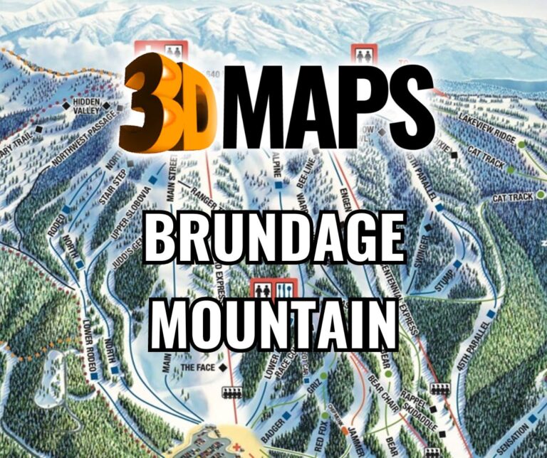 Brundage Mountain 3D Maps Main
