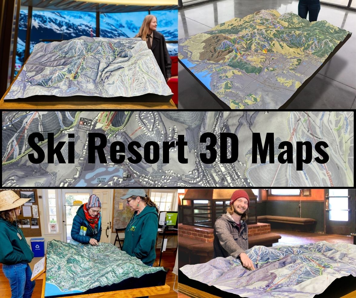 Ski Resort 3D Map