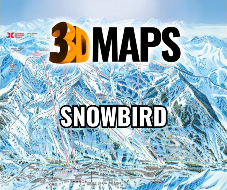 Snowbird 3D Maps