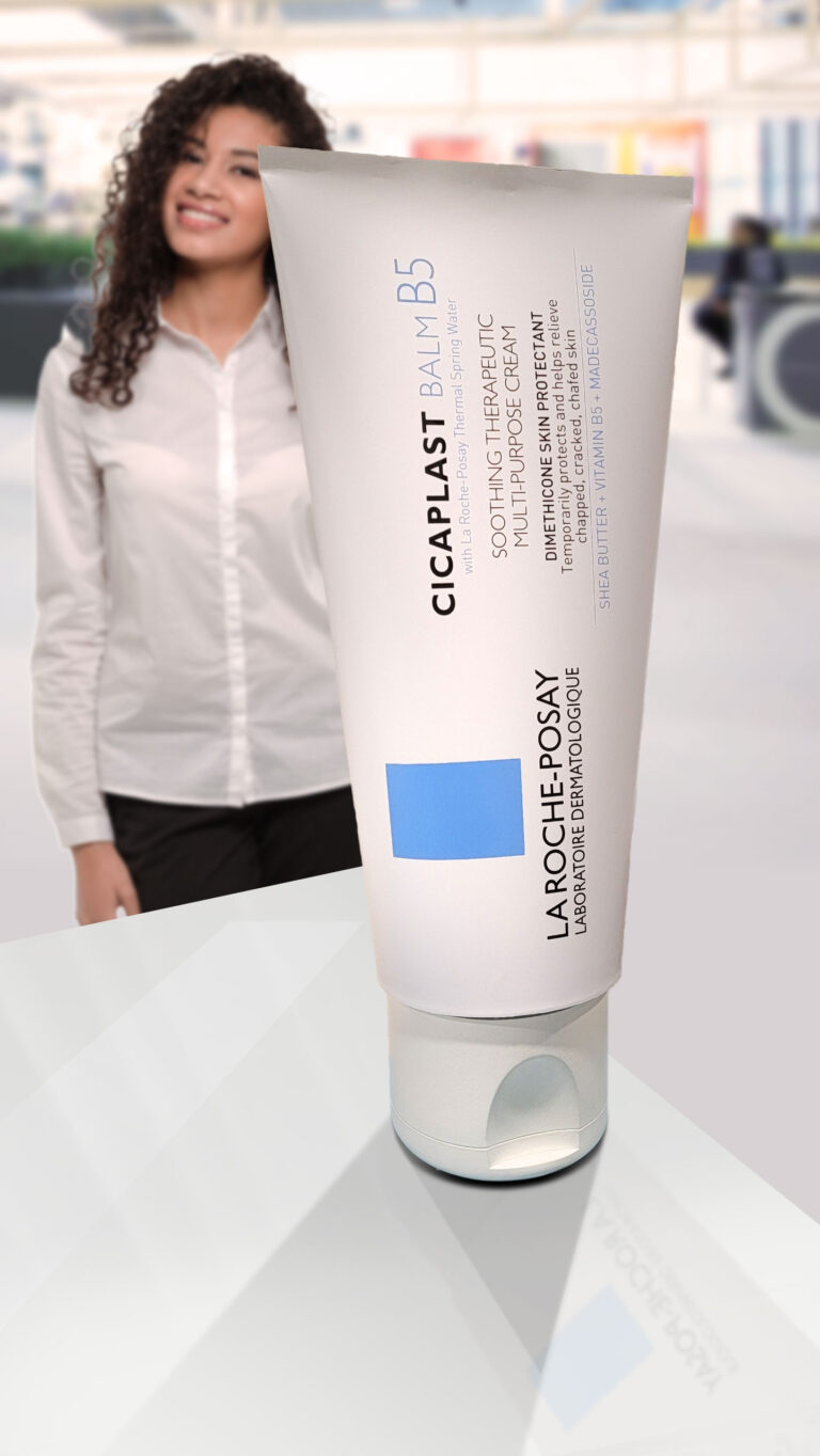 La Roche Posay giant product replica tube model for trade shows