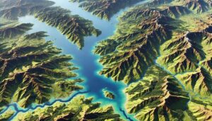 Lake Tanganyika Basin Watershed Map