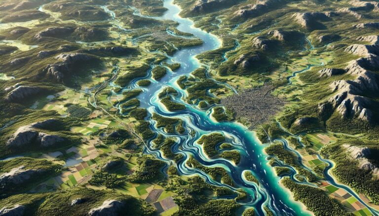 Sweden Watershed Maps