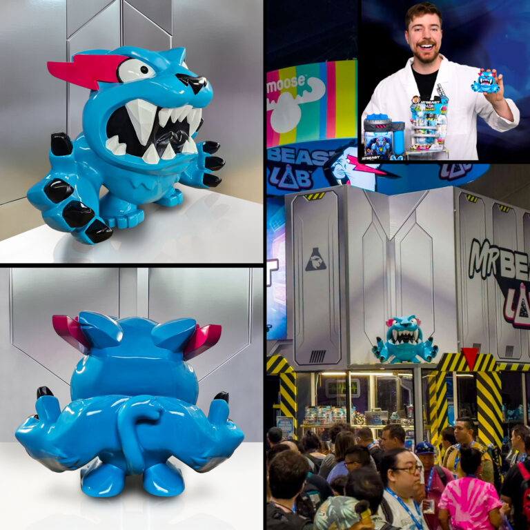 Giant MrBeast Lab Toy Replica Models