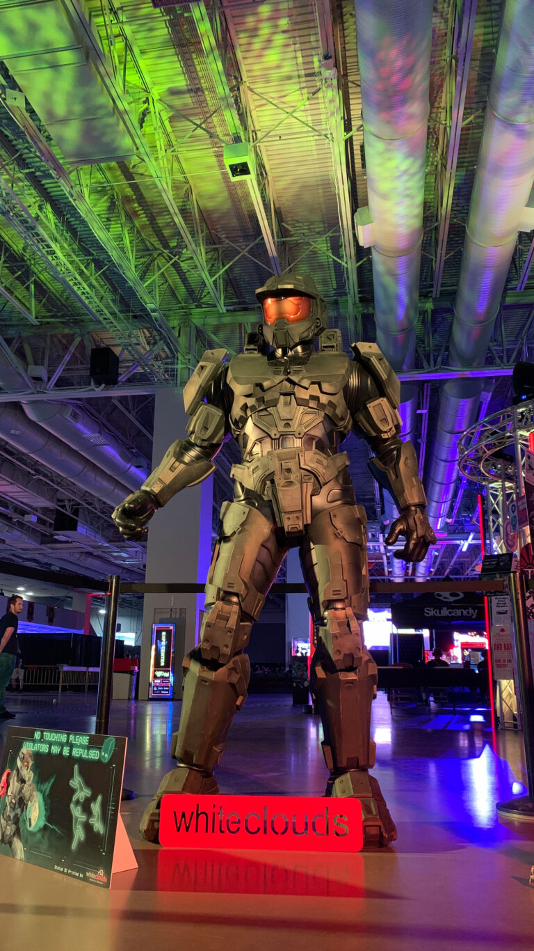 Halo Master Chief life-size 3D Printed statue