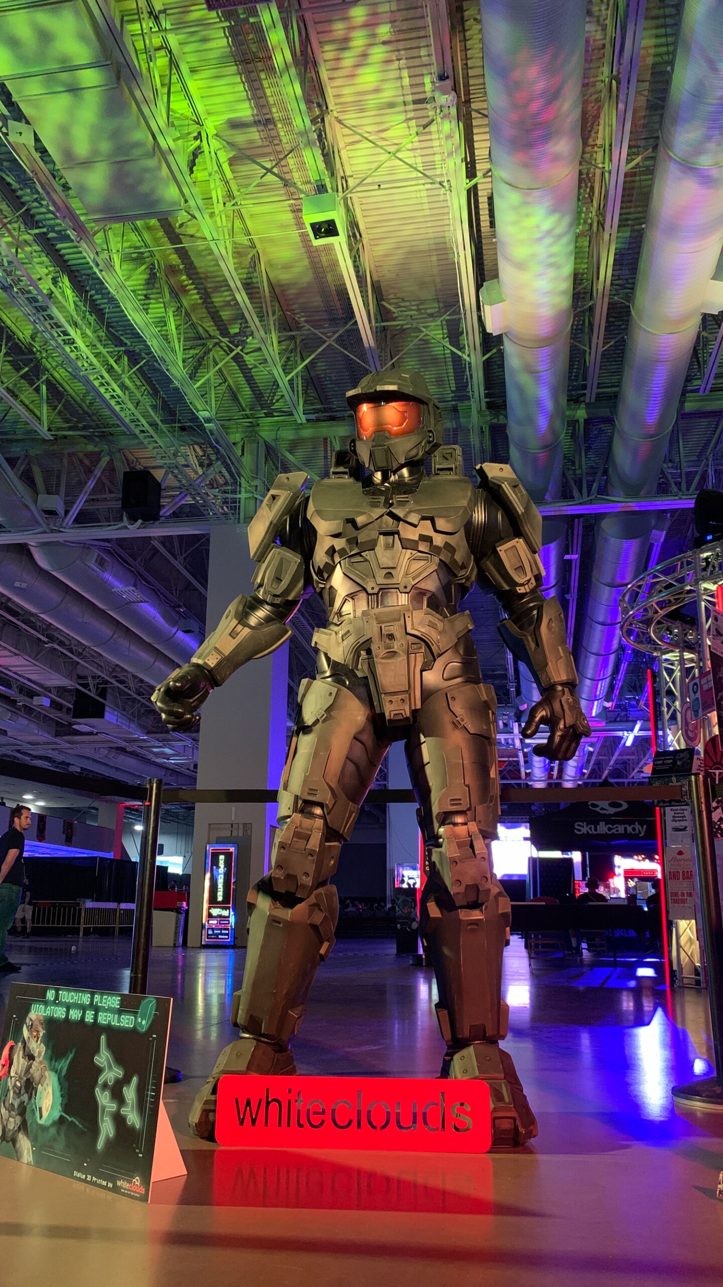 Halo Master Chief life-size 3D Printed statue
