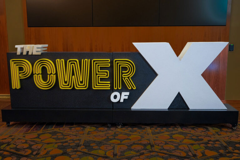 Line-X Foam Logo Display for event