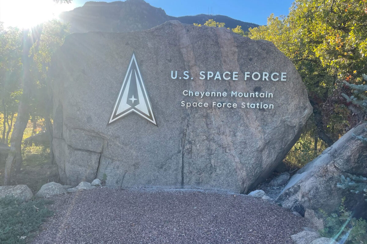 Flat Cut Aluminum Letters-Space Force