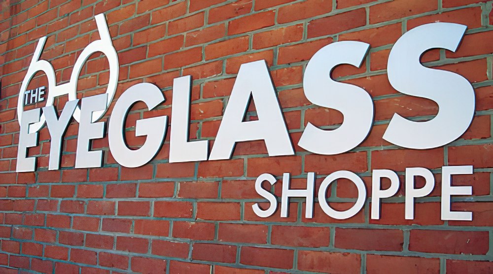 Flat Cut Alunimum Letters-EyeglassShoppe