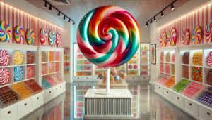 Giant Fake Lollipop Prop 2