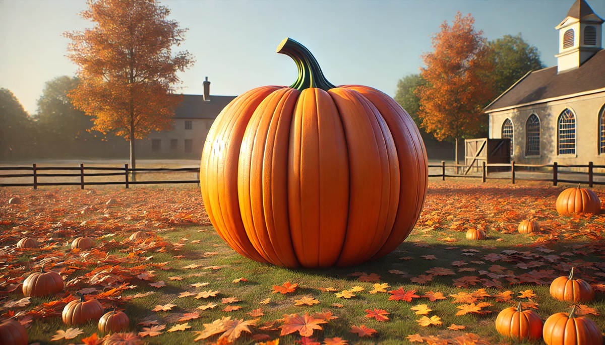 Giant Pumpkin Halloween Prop 2