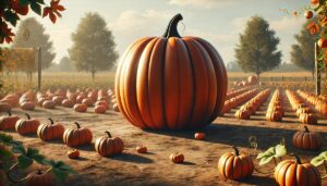 Giant Pumpkin Halloween Prop