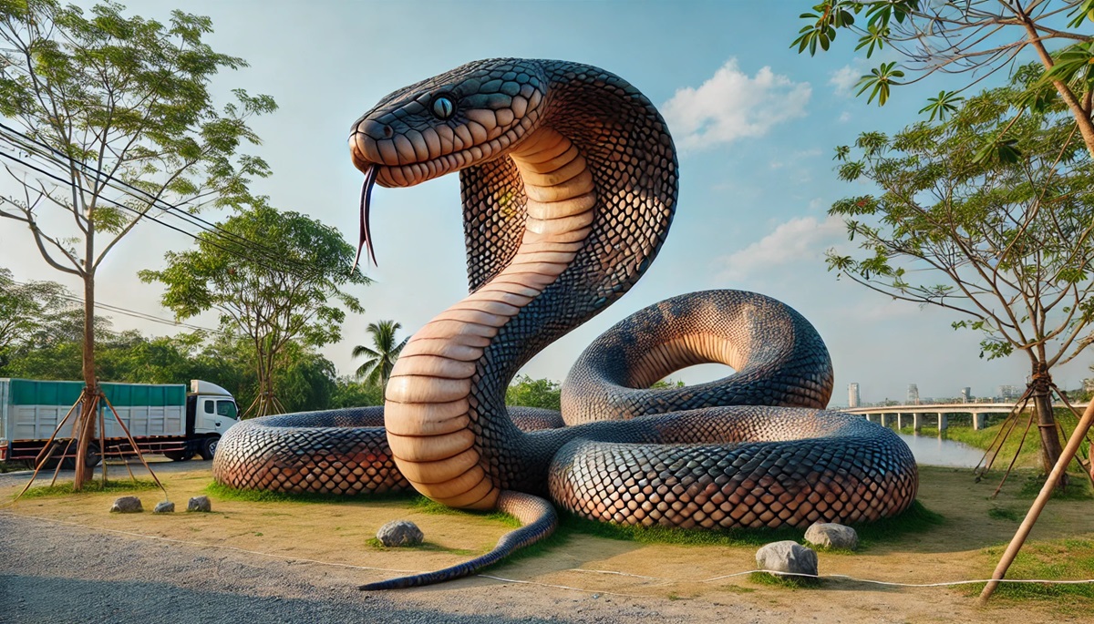 Giant Snake Prop 2